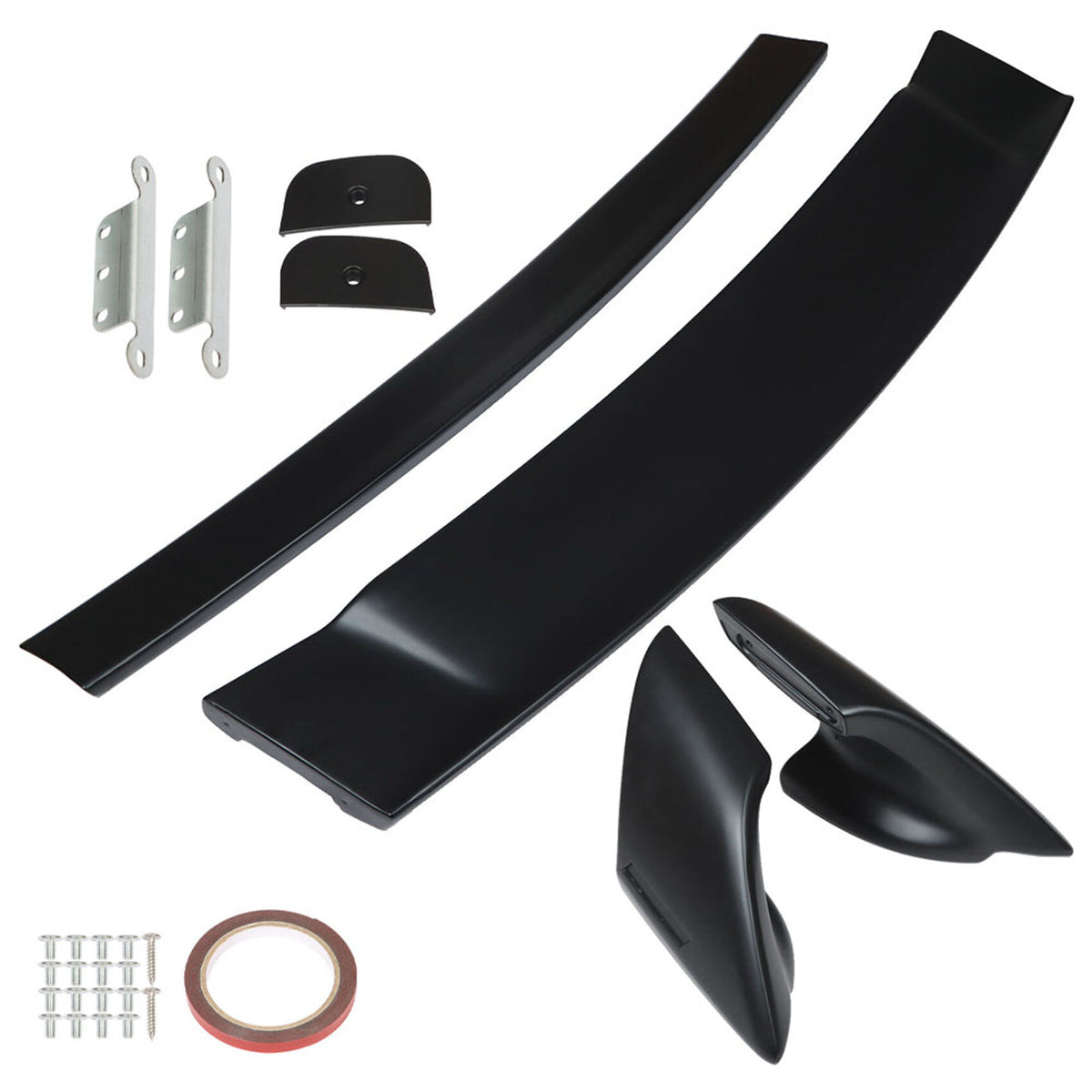 munirater Unpainted Trunk Wing Spoiler ABS Replacement for 2014 2015 2016 2017 2018 2019 2020 Corolla E170 Mugen Style