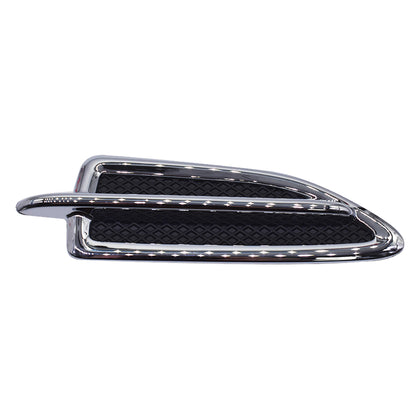 munirater Front Fender Vent Moulding Left Drivers Chrome Replacement for 2013-2015 Escape CJ5Z16228AA FO1266100