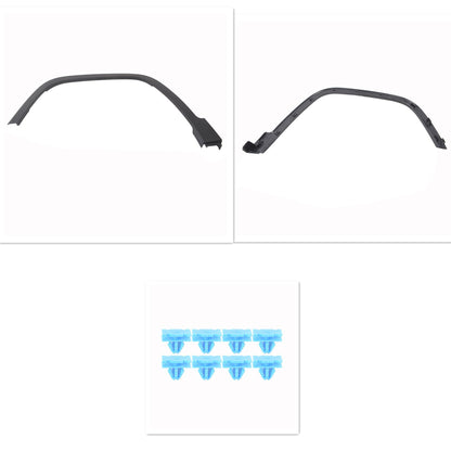 munirater 2PCS Fender Flares Fit For 2014 2015 2016 2017 Jeep Cherokee Front Left & Right