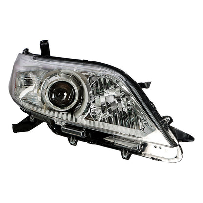 munirater Chrome Housing Halogen Headlight Assembly Replacement for 2011-2020 Sienna Driver and Passenger Side