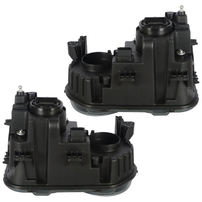 munirater Headlights For Dodge Challenger 2015-2018 LED Assembly Black Housing Right&Left