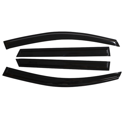 munirater Side Window Visors Rain Guard Wind Vent Shade Deflector Replacement for 2008-2017 Journey