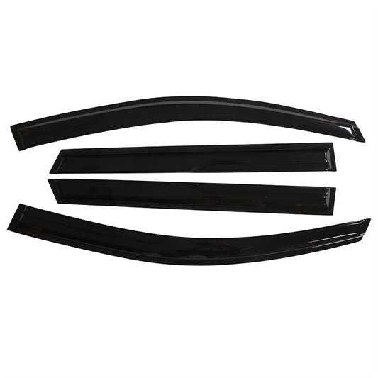 munirater Side Window Visors Rain Guard Wind Vent Shade Deflector Replacement for 2008-2017 Journey