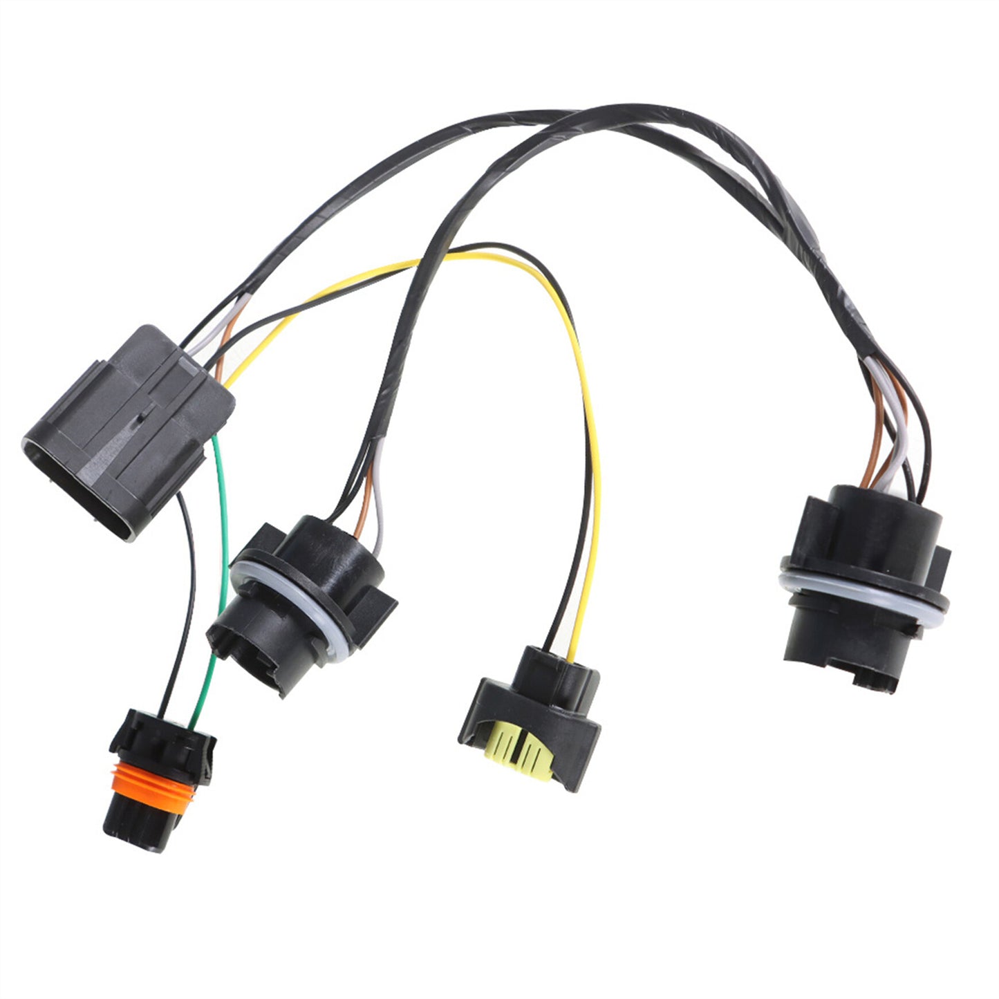 munirater Headlight Wiring Harness Replacement for 2007-13 Silverado 2500 HD 15841609 25962806