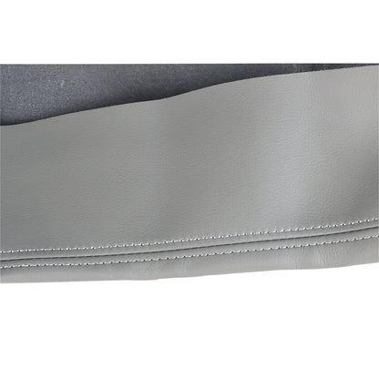 munirater Gray Center Console Armrest Lid Leather Protector Cover Replacement for 2002-2008 Ram