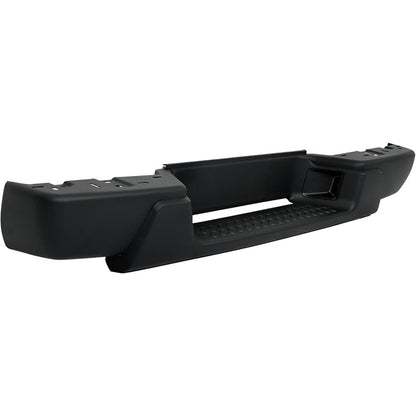 Black Steel Rear Step Bumper for Chevrolet Colorado & GMC Canyon 2008-2012, GM1103157