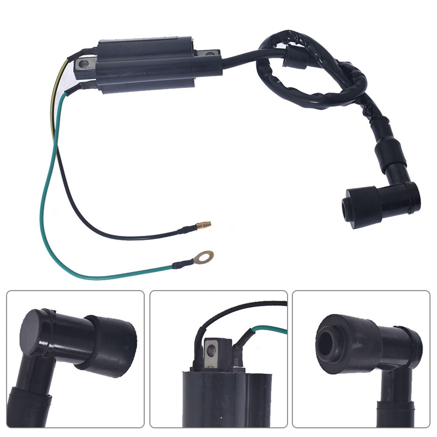 munirater 2 Pc Ignition Coil Set Replacement for Honda Motorcycle CB350 CL350 SL350 CB360T