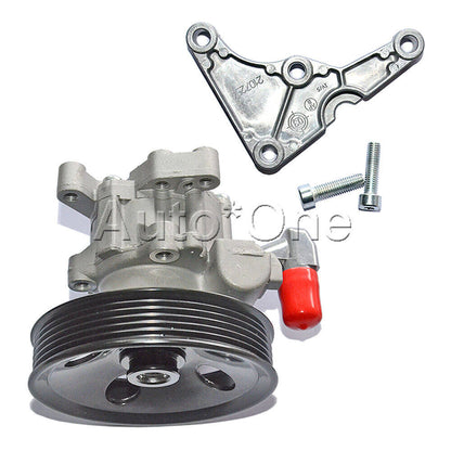 Power Steering Pump With Bracket Replacement for SLK55 CLS55 CLS500 E55 E500 E320 0044667901 0044661401