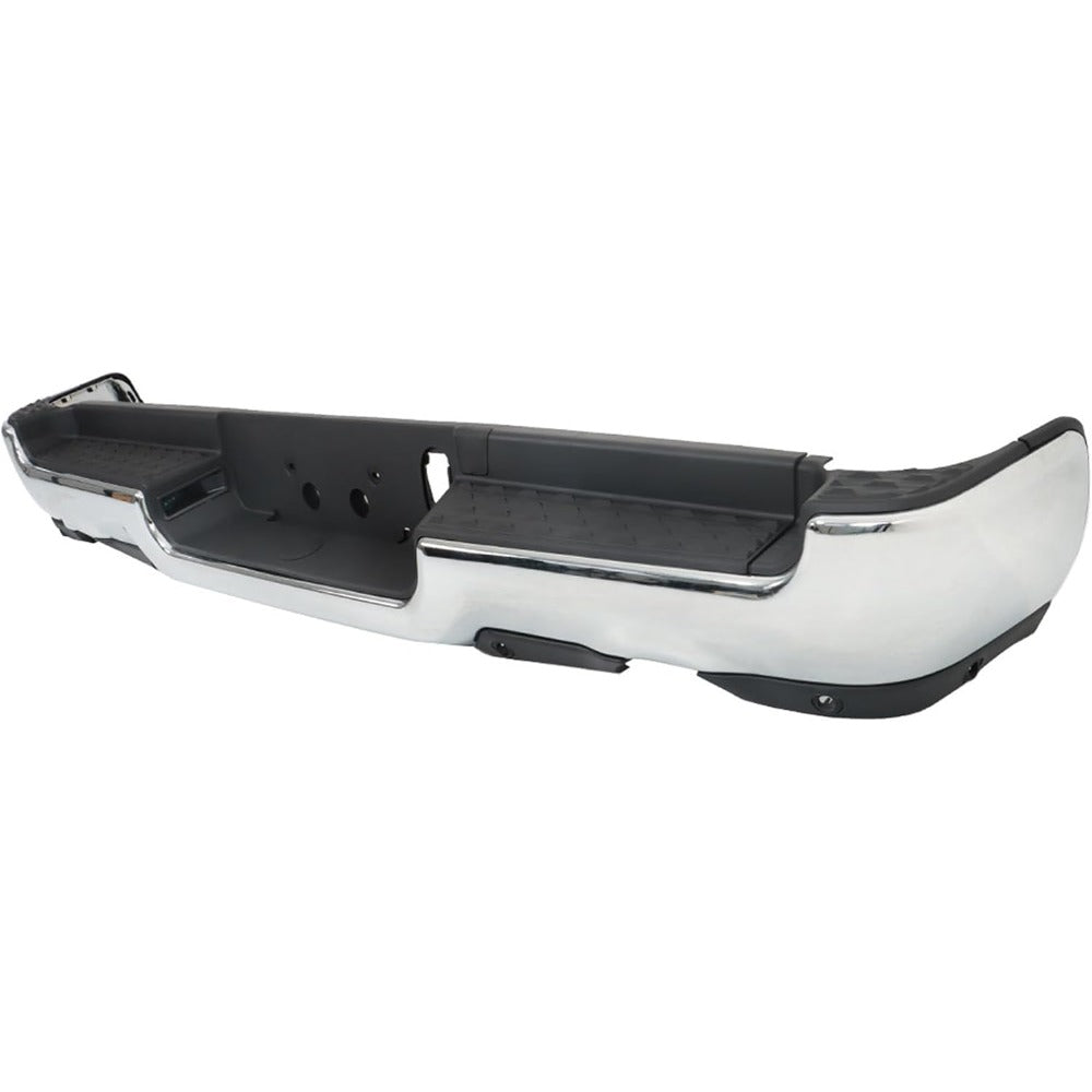 Chrome Steel Rear Bumper for Ram 1500 2019-2022, for Park Assist Models, CH1103147