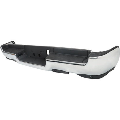 Chrome Steel Rear Bumper for Ram 1500 2019-2022, for Park Assist Models, CH1103147