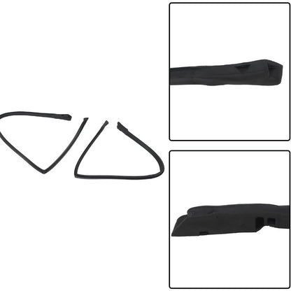 Roof Rail Weatherstrip Seals for 1978-1987 GMC Caballero & Chevrolet El Camino, Pair