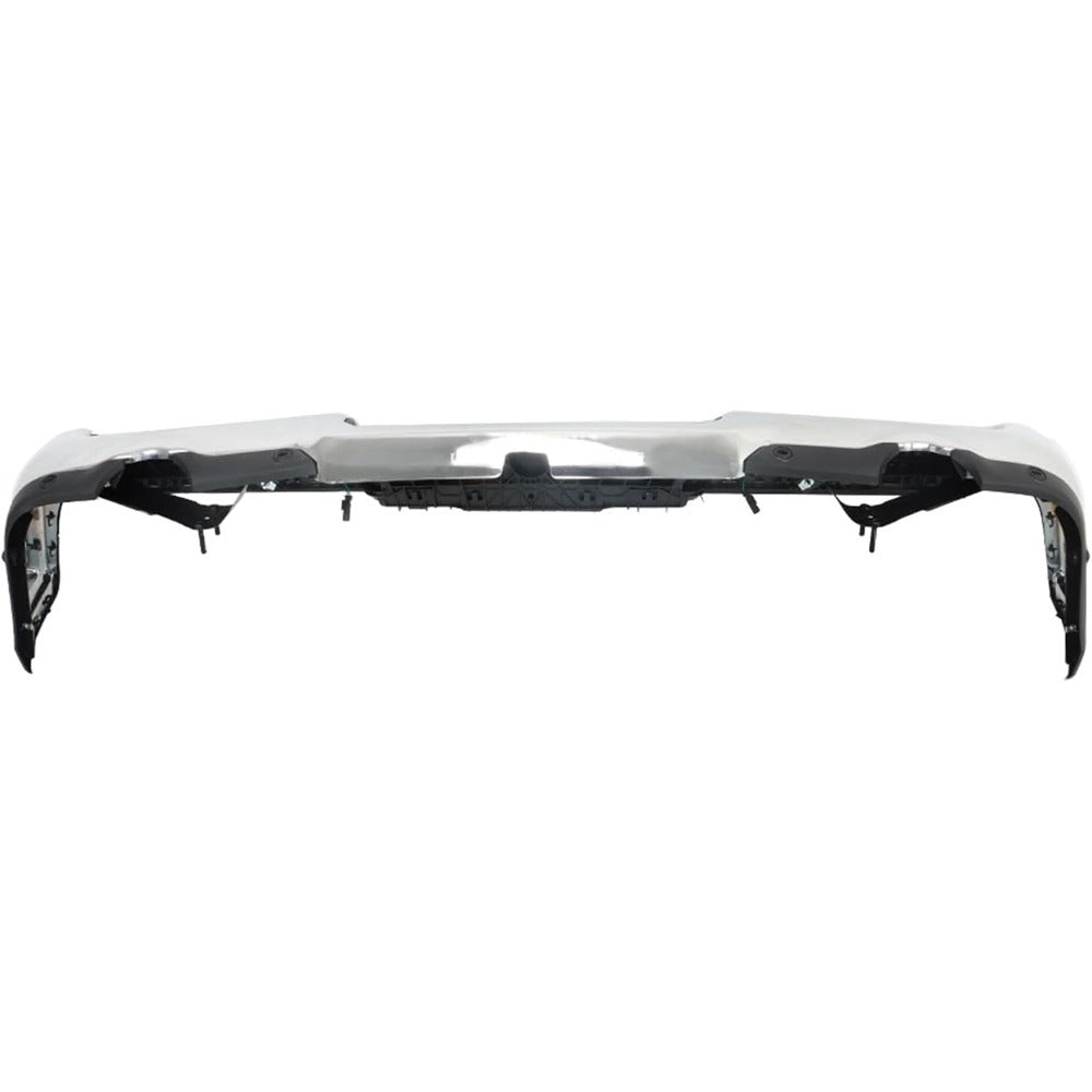 Chrome Steel Rear Bumper for Ram 1500 2019-2022, for Park Assist Models, CH1103147