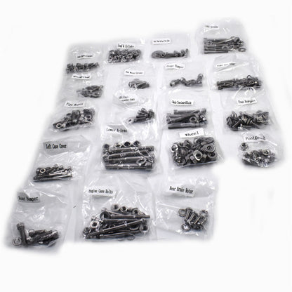 munirater 667 Piece Polished Stainless Steel Bolt Screw Kit Replacement for 1987-2006 YFZ350 Banshee