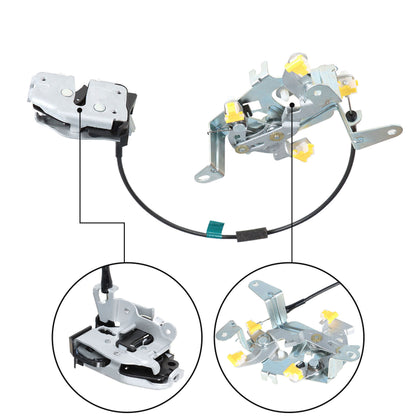 munirater Passenger Right Side Rear Door Lower Lock Latch Replacement for 1997-2003 F-150, 1997-1999 F-250 HD Super Duty Lobo Heritage 6L3Z18264A00C