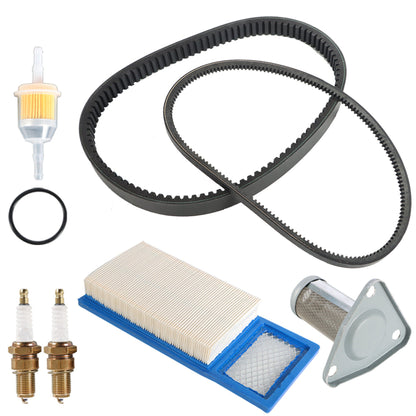 munirater Golf Cart Tune Up Kit with Oil Filter Drive and Starter Belt Replacement for 1994-2005 EZGO TXT Gas Golf Cart