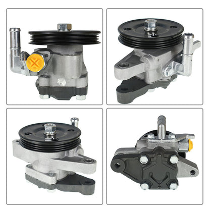 Power Steering Pump with Pulley Replacement for 2001-2006 Elantra Sedan, 2003-2008 Tiburon Coupe 2.0L 571002D100