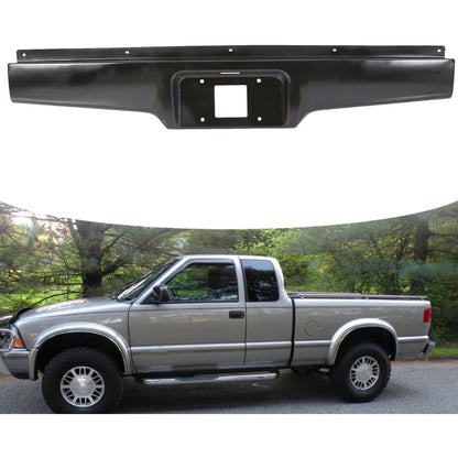 Steel Rear Bumper Roll Pan for Chevrolet S10 & GMC S15 / Sonoma 1982-1993