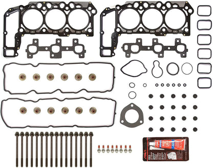 munirater Cylinder Head Gasket Set Head Bolt Replacement for 2005-2012 Raider Ram Dakota Ram 1500 HS26229PT-1