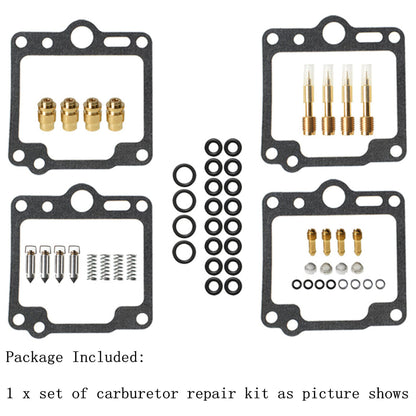 munirater 4Pcs Carburetor Repair Kit Rebuild Set Replacement for Yamaha XJ700X XJ 700 XJ700 MAXIM X