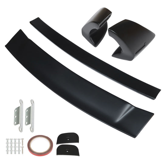 munirater Unpainted Trunk Wing Spoiler ABS Replacement for 2014 2015 2016 2017 2018 2019 2020 Corolla E170 Mugen Style