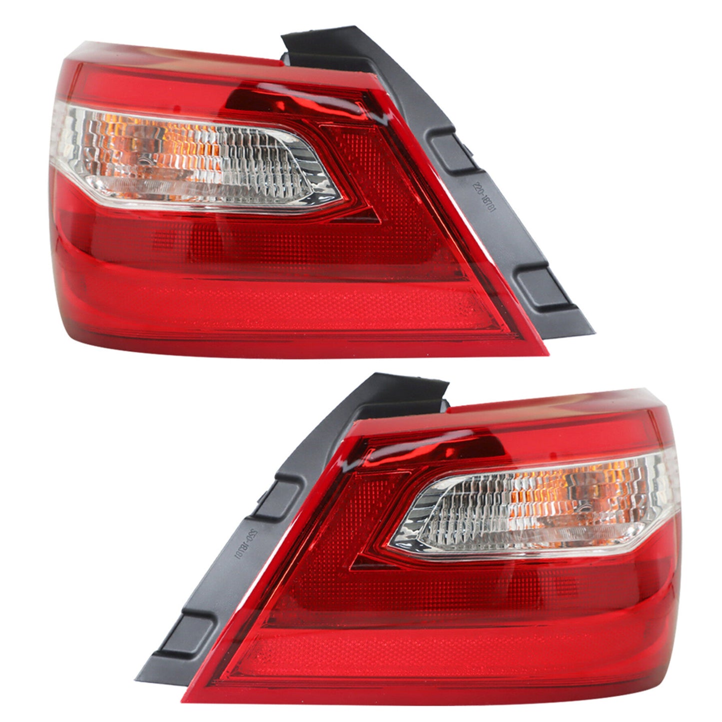 munirater Left+Right Side Outer Tail Light For 2016-2018 Nissan Altima Brake Lamp