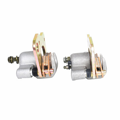 munirater New Front Brake Calipers For Polaris Ranger 500 700 EFI LE XP TM 05-07 With Pads