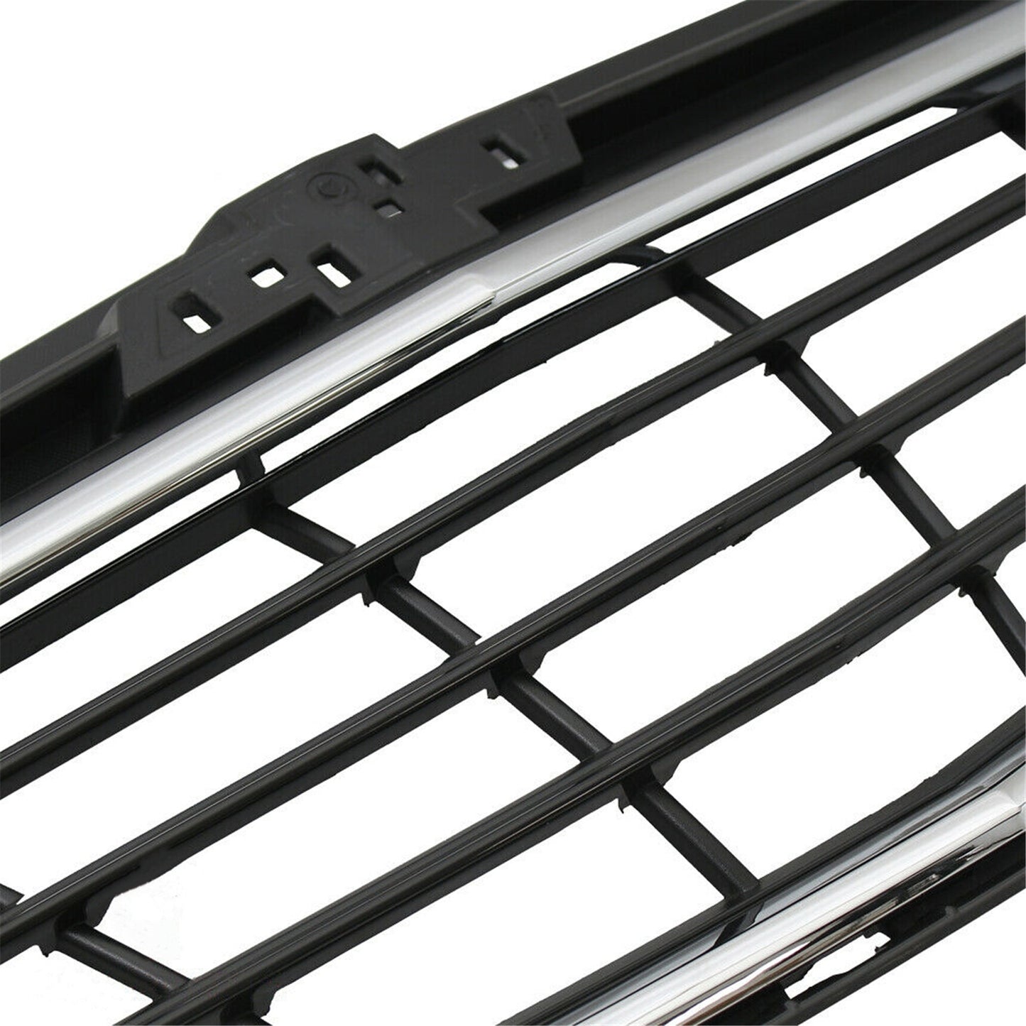 munirater Front Bumper Grille Grill Black Chrome Replacement for 2018-2020 Equinox L LS LT Midnight Premier Plus Sport Utility