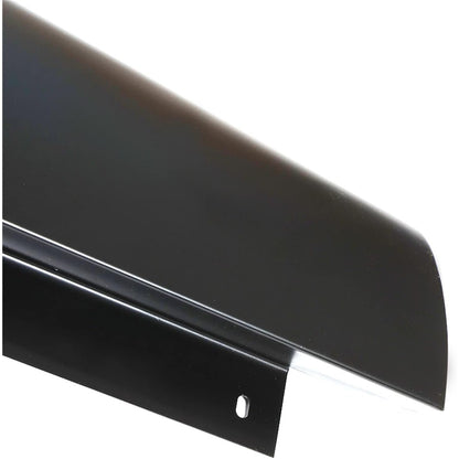 Primed Black Steel Rear Bumper Roll Pan for Chevrolet Colorado 2004-2012 & GMC Canyon