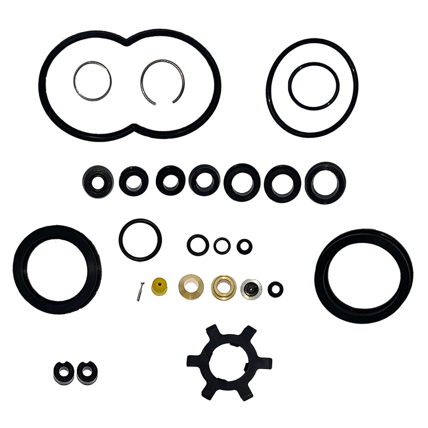 munirater Complete Seal Kit Repair Kit Replacement for F150 F250 F350 Bronco G30 S10 Silverado 1500 2500 3500