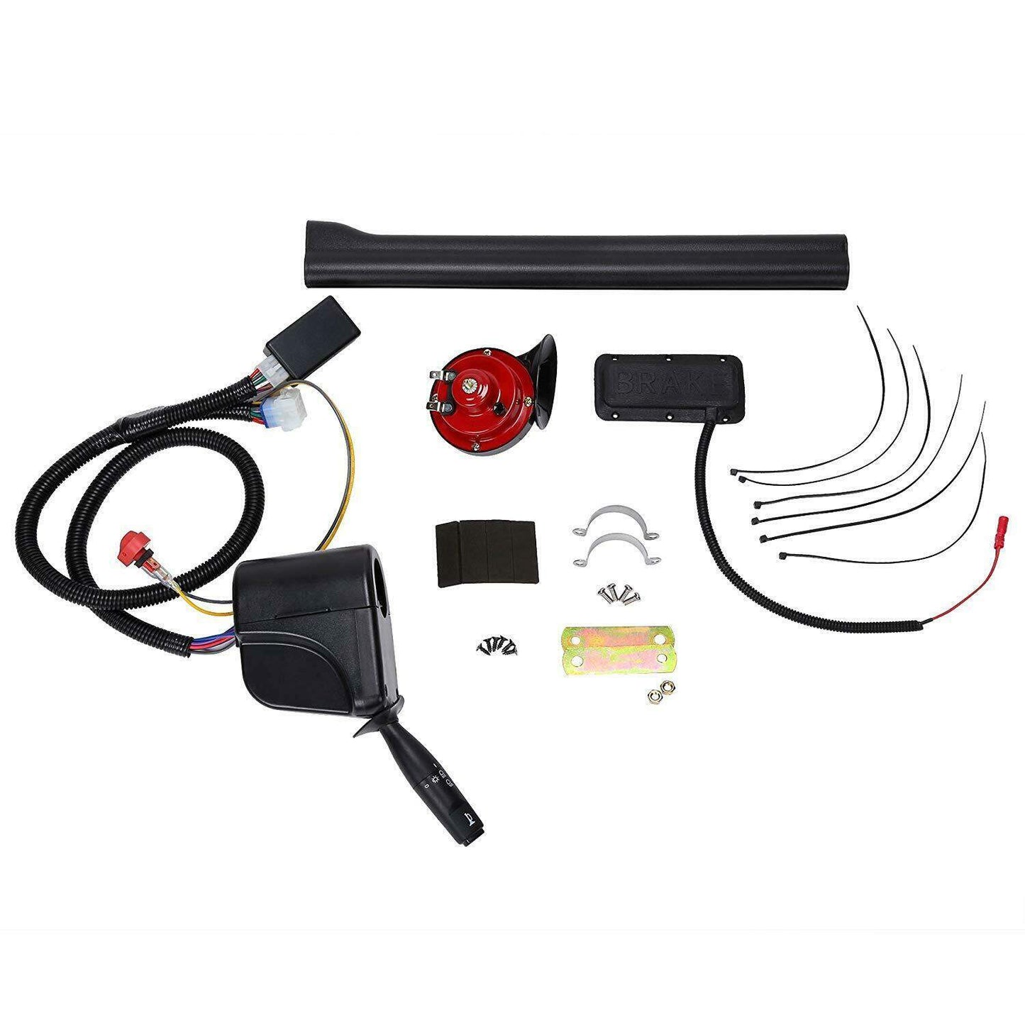 munirater 12V Golf Cart Light Upgrade Kit with 9-Pin Plug Replacement for Golf Carts