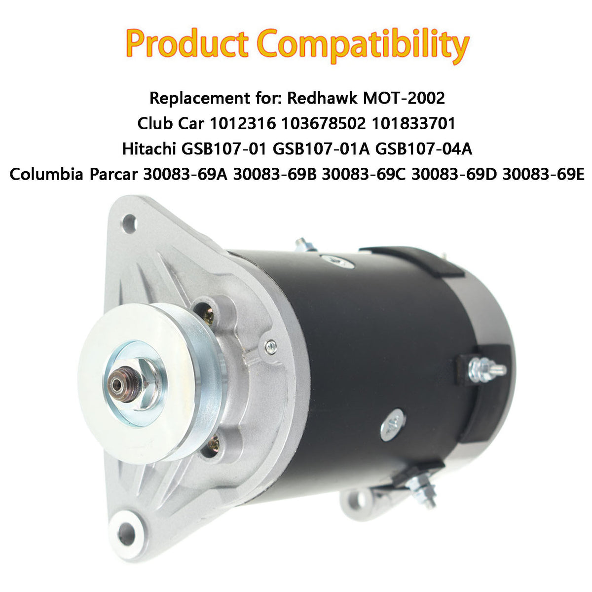 munirater Starter Generator Replacement for EZGO Golf Cart 250-400CC 1012316 30083-69A 30083-69B