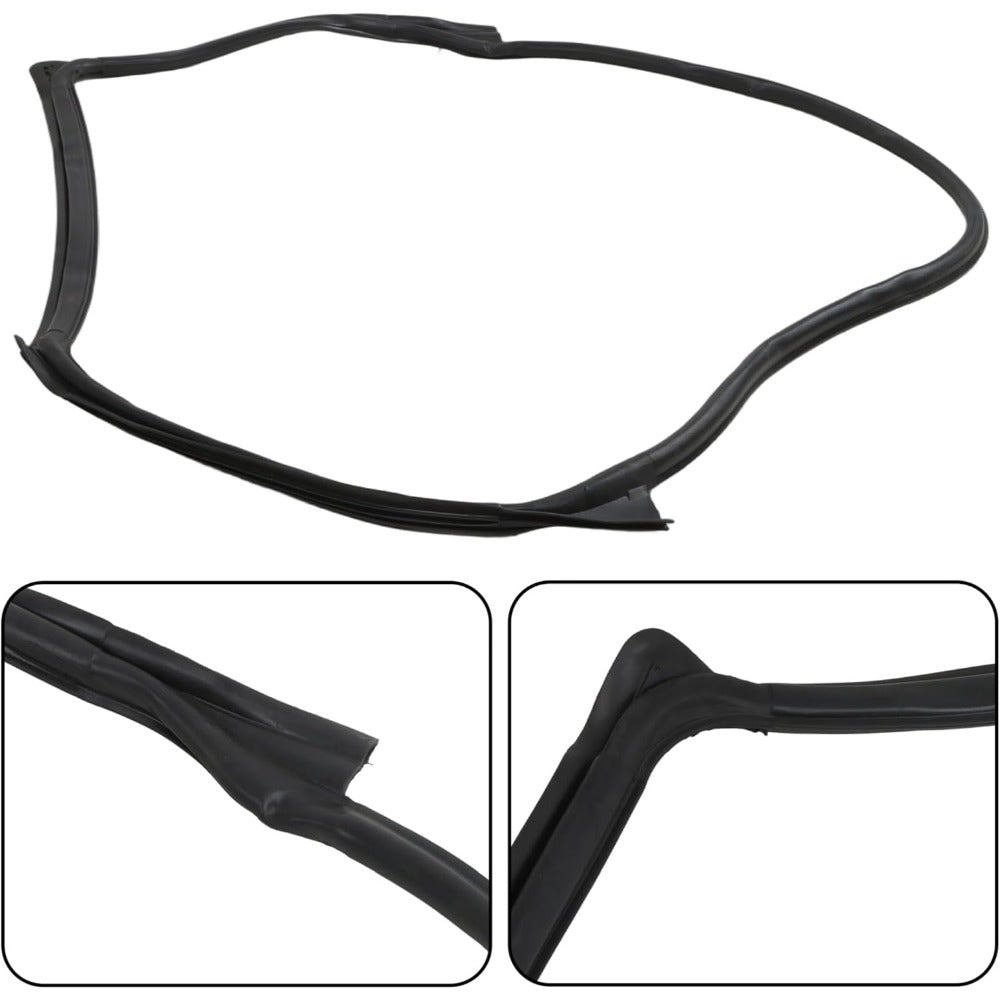 Front Door Window Weatherstrip Seals for 2007-2018 Jeep Wrangler, Pair