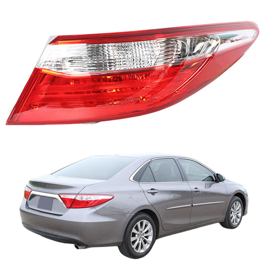 munirater 1-Pack Rear Right Tail Light Brake Lamp Assembly Replacement for 2015-2017 Toyota Camry Outer Passenger Side 8155006640 TO2805121