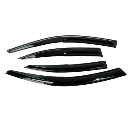 munirater 4PCS Side Window Visor Vent Rain Guard Deflector Replacement for 2006-2012 Lexus IS250 IS350 ISF Sedan