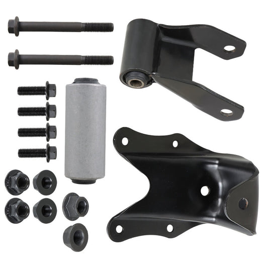 munirater Rear Leaf Spring Shackle Bracket Hanger Kit Replacement for 1980-1997 F150 F250 F350 Bronco