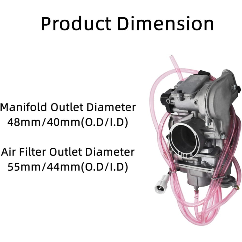 ATV Carburetor with Fuel Filter for 2004-2009 Yamaha YFZ450