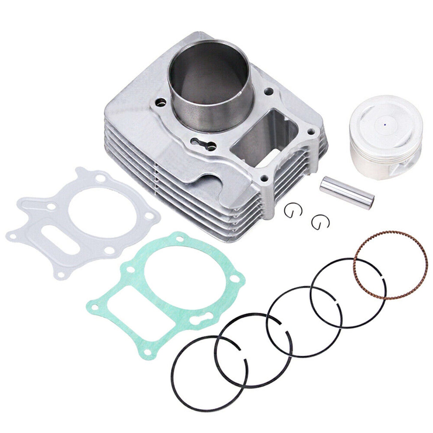 munirater 229cc Cylinder Piston Ring Kit Replacement for Honda TRX250TM TRX250 Tm Recon 250 2X4 2002-14 Standard 68.5mm