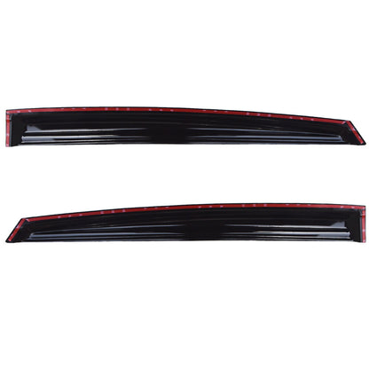munirater Side Window Deflectors Visor Vent Rain Guard Replacement for 2012-2015 Focus