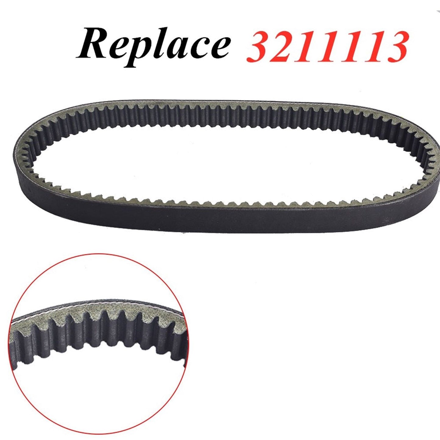 Drive Belt Replacement for Polaris Sportsman 500 4X4 1996-1998 2000 2002 2006-2013 3211113