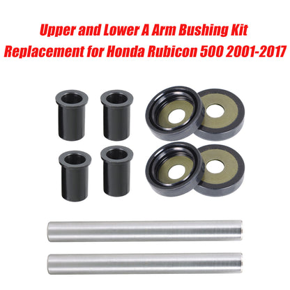 munirater Bushing Kit Front Upper A Arm Both Sides Replacement for 2001-2017 Honda Foreman Rubicon 500