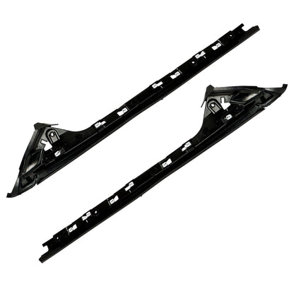 munirater 2PCS Windshield Side Molding A-Pillar Trim Mount Brackets RH+LH Replacement for 2011-2019 Explorer BB5Z-7803136-BA BB5Z-7803137-BA