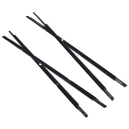 Chrome Window Weatherstrip Molding Kit for 2008-2012 Honda Accord Sedan, 4-Piece