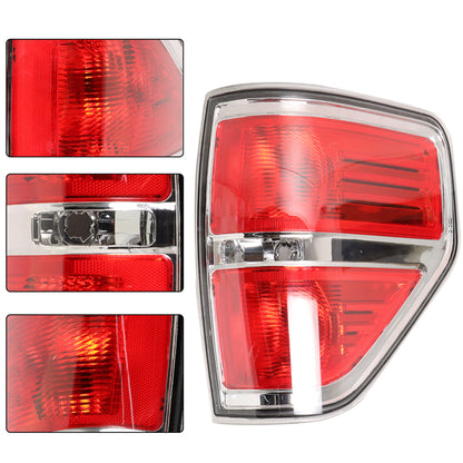 munirater RH Tail Light Assembly Replacement for 2009-2014 F150 F-150, Replaces Tail Light Rear Brake Lamp Passenger Side BL3Z13404B, FO2819143