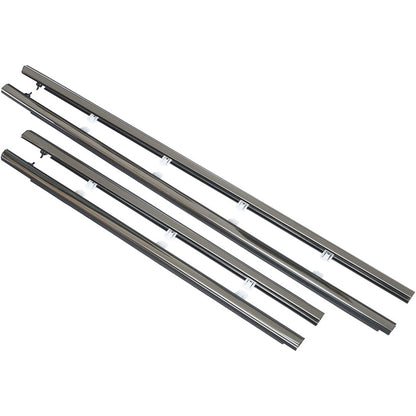 Chrome Window Weatherstrip Kit for Acura TSX Sedan, 4-Piece