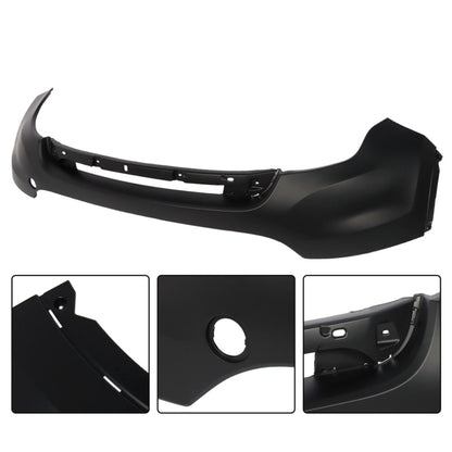 munirater Primed Front Bumper Cover Without Park Assist Holes Replacement for 2011 2012 2013 2014 2015 Explorer BB5Z17D957APTM FO1014109