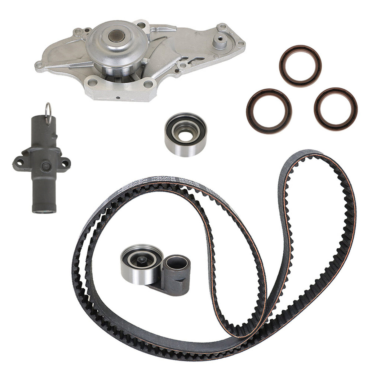 munirater Timing Belt Kit Water Pump Replacement for 2003-2017 MDX RL TL Accord Pilot Odyssey Ridgeline Vue J35A