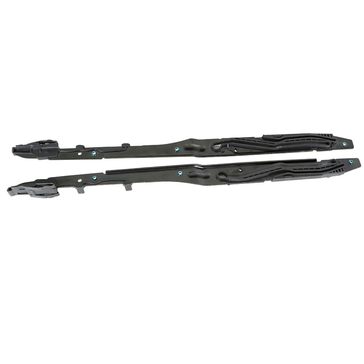 munirater Sunroof Track Assembly Guide Rails Repair Kit Replacement for 2015-2020 F-150 2017-2019 F-250 F-350 F-450 FL3Z-1651071-A FL3Z-1651071-B