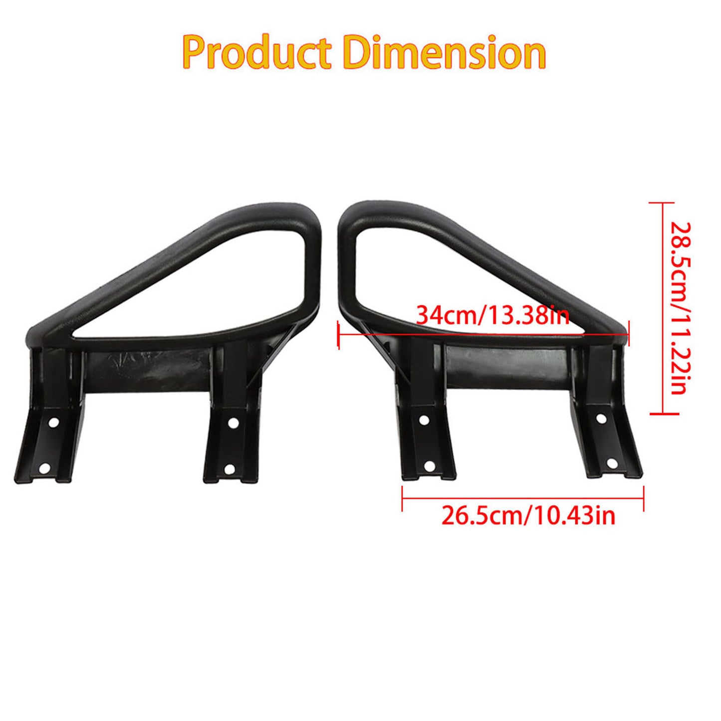 munirater 2 - Pack Golf Cart Seat Handles Hip Restraints Replacement for EZGO TXT Golf Cart 1994 - Up 71701 - G01 71702 - G01