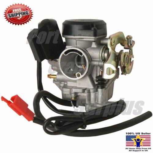 munirater 20mm Carburetor Carb Replacement for 139QMB 139QMA Scooter Moped ATV GY6 50cc 100cc