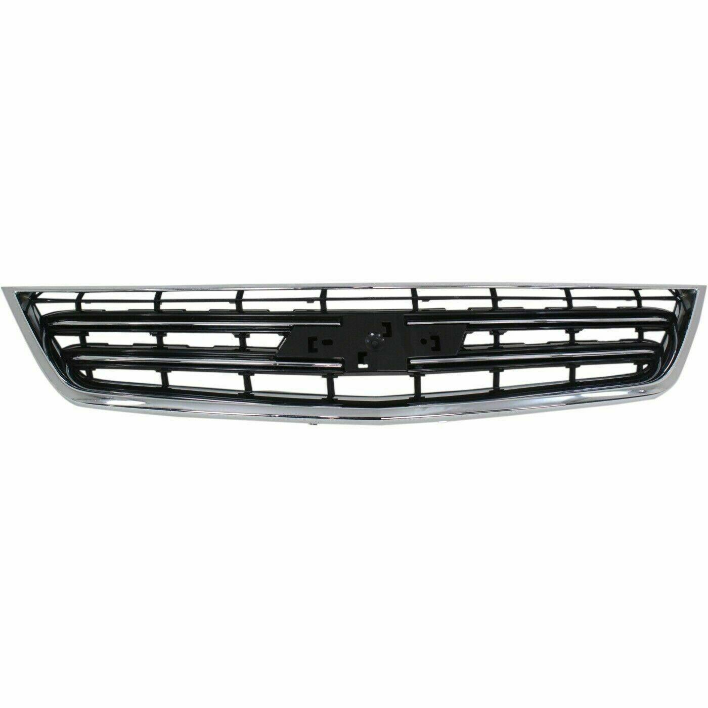 munirater Front Bumper Grill Upper Grille Replacement for 2014-2020 Impala LTZ LS LT Black